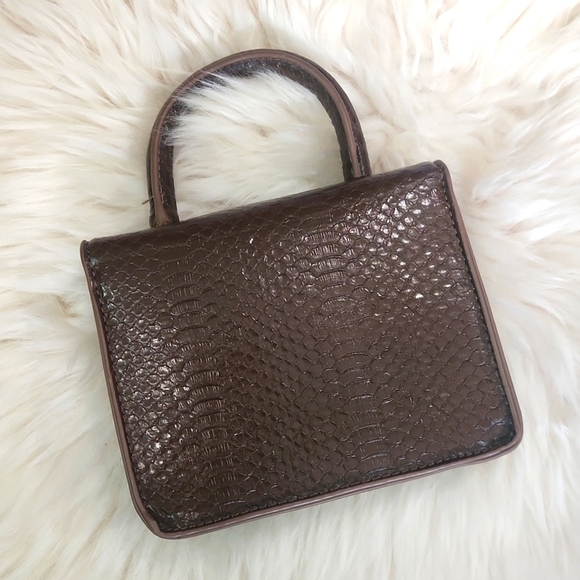 Urban Expressions Mini Brown Purse - Picture 3 of 5